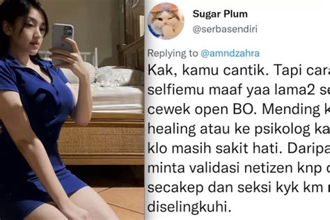 Foto Seksi Amanda Zahra Terbaru Versi Netizen Disebut Seperti Cewek Open Bo Sewaktu