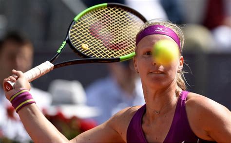 4, which she reached on 13. Kiki Bertens in halve finale WTA Finals tennis live op FOX ...
