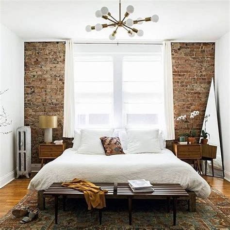 Cozy Exposed Brick Walls Bedroom Design Ideas 25 Brick Wall Bedroom