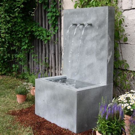 Garten brunnen / terrassenbrunnen bauanleitung. Moderne springbrunnen garten