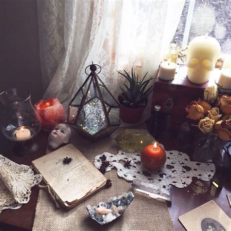 Cool Altar Witch Room Witchy Decor Witches Altar