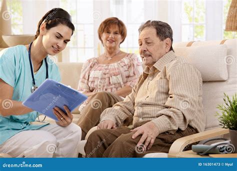 Healthcare At Home Stock Image Image Of Care Happy 16301473