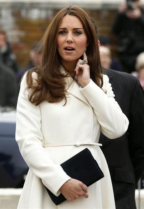 Kate middleton stuns in white and navy shirt to share 'exciting' prince william memory. Kate Middleton Style | Kate Middleton Second Pregnancy ...