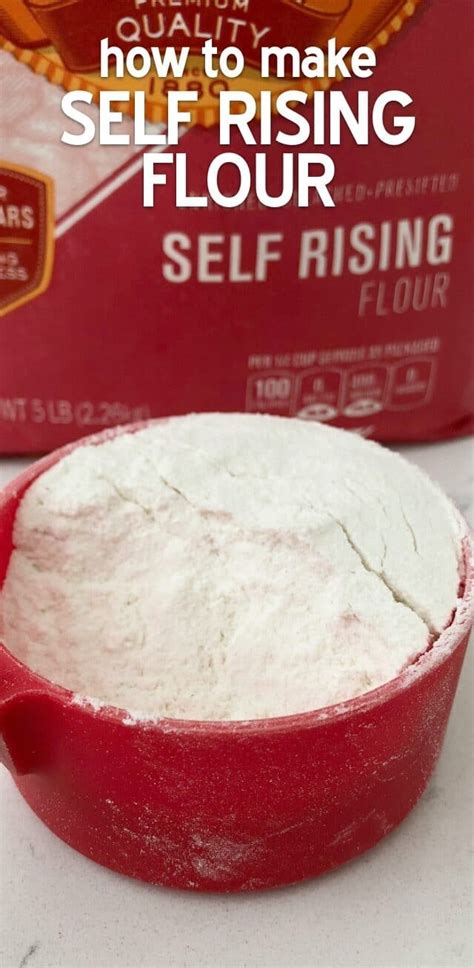How To Make Self Rising Flour Diy Crazy For Crust