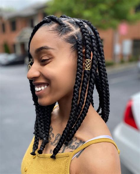 Braided Hairstyles Latest Box Braid Hairstyles To Try Now