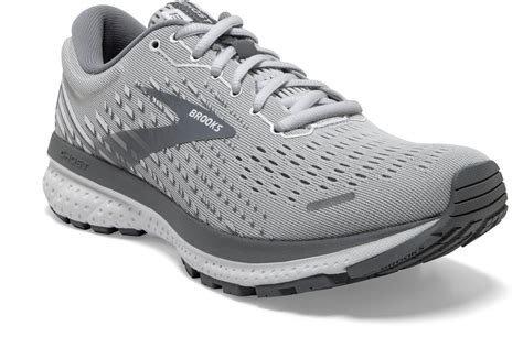 Brooks Ghost 13 Running Shoes In Greywhite Gray Lyst