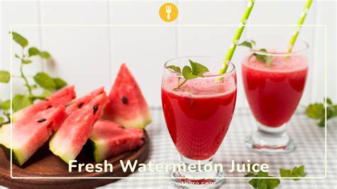 Fresh Homemade Watermelon Juice Recipe ठंडा ठंडा तरबूज का जूस