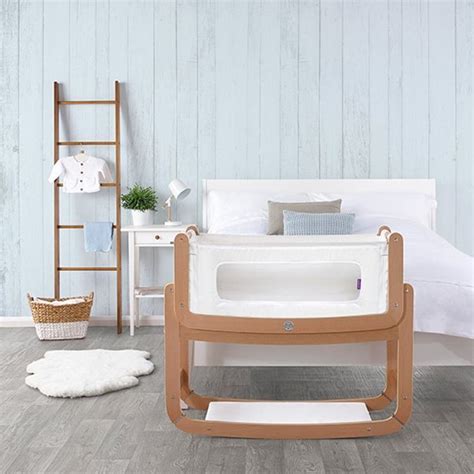 Snuzpod2 Bedside Crib 3 In 1 In Natural Twin Cribs Baby Cribs Baby