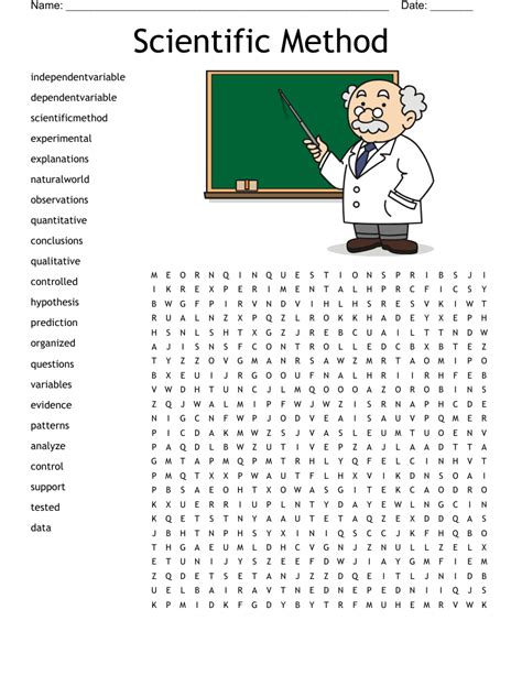 The Scientific Method Worksheet Word Search By Science Spot Tpt Gambaran