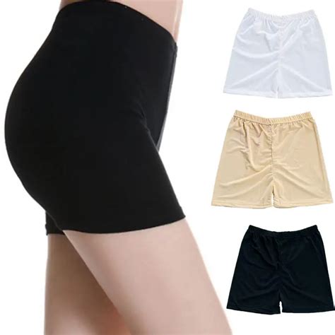 women girls meryl soft safety lace underwear bottoming shorts seamless underwear pant in safety