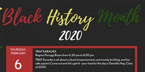 Mmc Celebrates Black History Month 2020 Student Development And