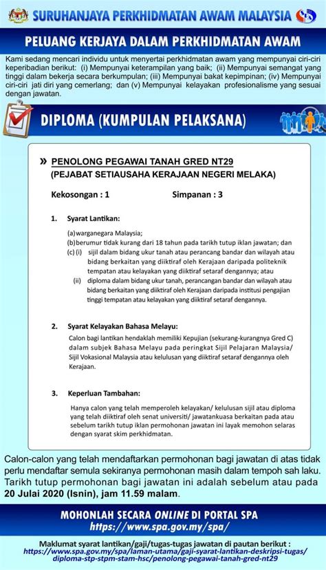 Kerajaan negeri melaka memperuntukkan sejumlah rm33,000 bagi caruman skim keselamatan sosial pekerjaan sendiri. Jawatan Kosong Pejabat Setiausaha Kerajaan Negeri Melaka ...