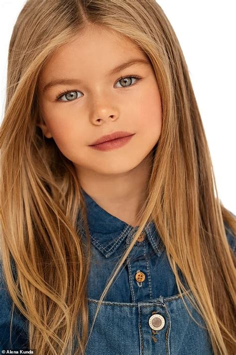 Young Model Six Has Been Described As The Cutest Girl In The World The Great Celebrity