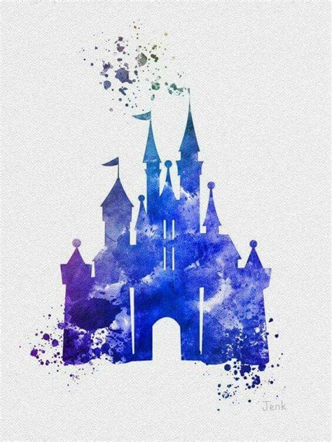 10 Castillo Disneyland Paris Dibujo