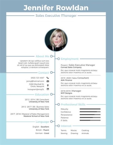 • be consistent with your use of months and years or just years. 10+ Sales Executive Resume Templates | Free Word, Excel ...