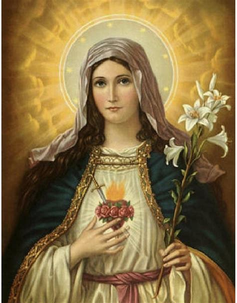 Blessed Mother Mary Blessed Virgin Mary Queen Mother Mother Teresa Queen Mary Catholic Art