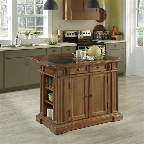 Home Styles Americana Vintage Kitchen Island The Home Depot Canada