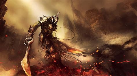 Warrior Fantasy Art Warrior Fantasy Artist Artwork Digital Art Hd