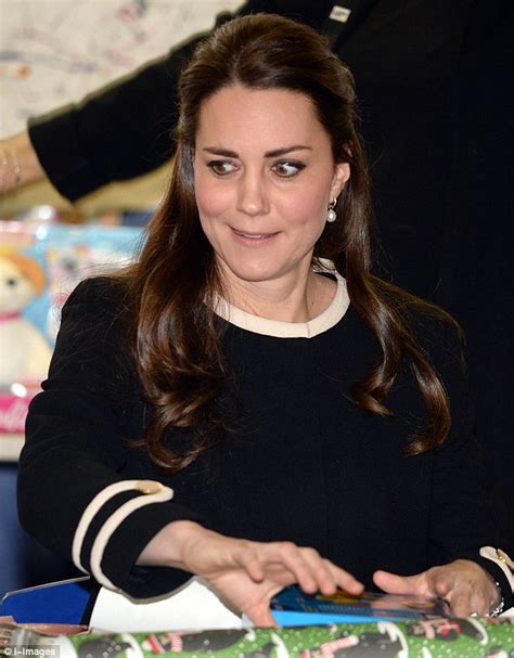 Kate Middleton Rolls Her Eyes After Being Told To Keep Wrapping