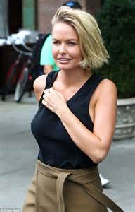 Lara Bingle Goes Braless As She Steps Out In Nyc Daily Mail Online