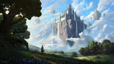 Castle Fantasy Art Digital Art Hd Wallpaper Rare Gallery