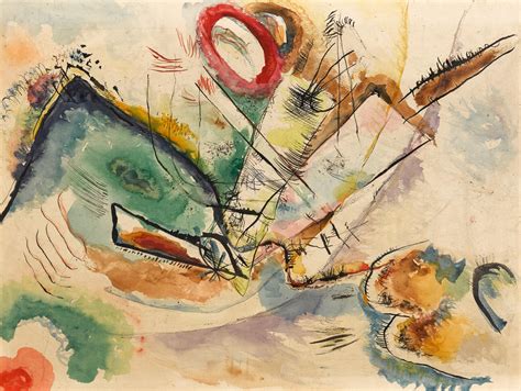 Ohne Titel Komposition Untitled Composition By Wassily Kandinsky