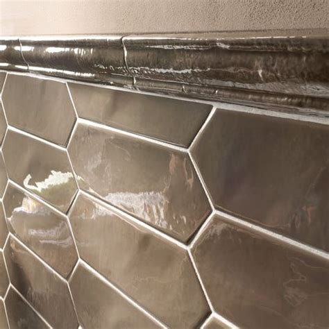 Explore different ranges of sizes, colors, finishes, material and more, to give your kitchen a welcoming look. Crayons taupe tiles for backsplash. | Tiles, Subway tile ...