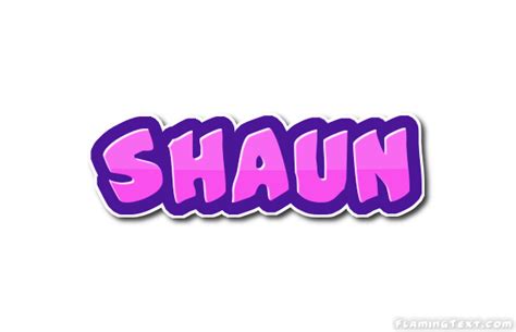 Shaun Logo Free Name Design Tool From Flaming Text
