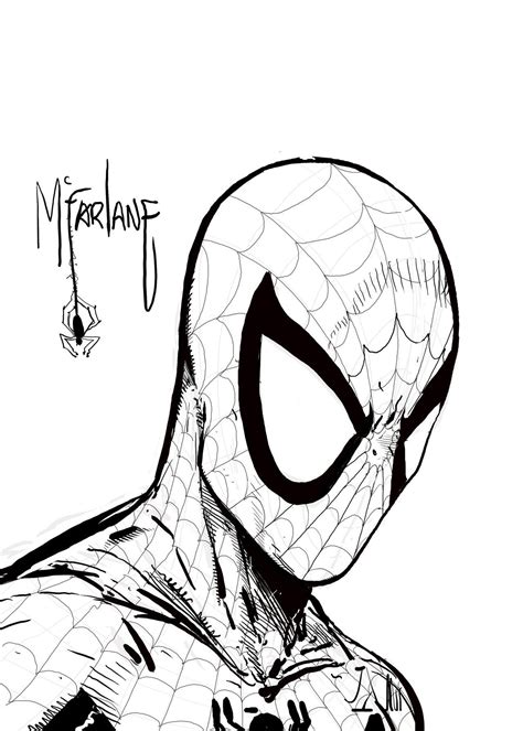 Comics And Other Cool Stuff Comic Art Sketch Spiderman Drawing