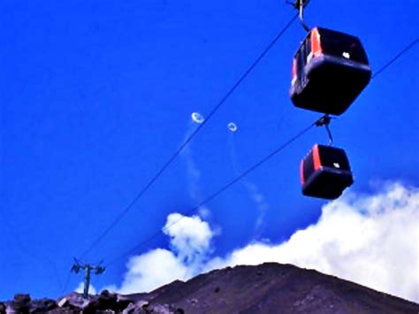 Amazing views on my decent on mt etna on a beautiful summer day. 360° VR Cable Car Etna Prices (Funivia Etna Prices Rifugio ...