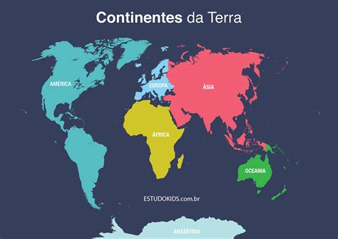 Mapa Dos Continentes Do Mundo Mapa Mundi Ou Planisferio Aovivonet
