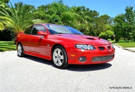 Gto Ls2 60l V8 6 Speed Factory Rated 400hp Spice Red Metallic
