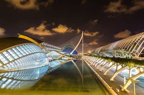 City Of Arts And Sciences In Valencia Spain Editorial Stock Photo