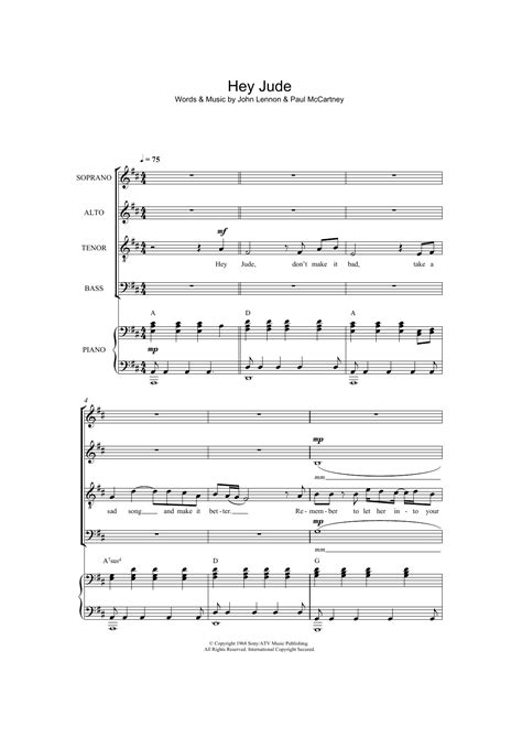 The style of the score is oldies. Pdf Hey Jude Piano Sheet Music | piano sheet music notes