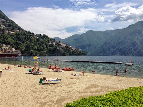 Swiss Family Dilloughery: A Day at the Beach - Lugano Lido (May 10, 2014)