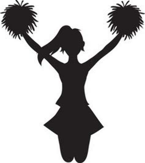 Download High Quality Cheerleader Clipart Black Transparent Png Images