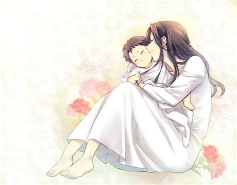 Anime Mother With Baby Wallpapers Wallpaper Cave