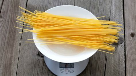 grams to ounces pasta
