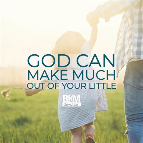 Little Is Much With God Bucky Kennedy Ministries