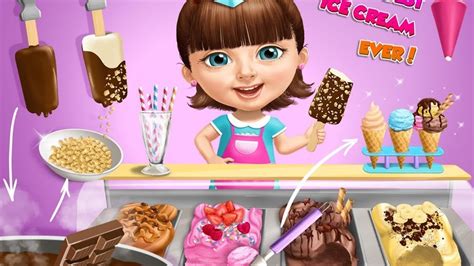 Sweet Baby Girl Summer Fun Learn To Make Yummy Ice Cream Gameplay For
