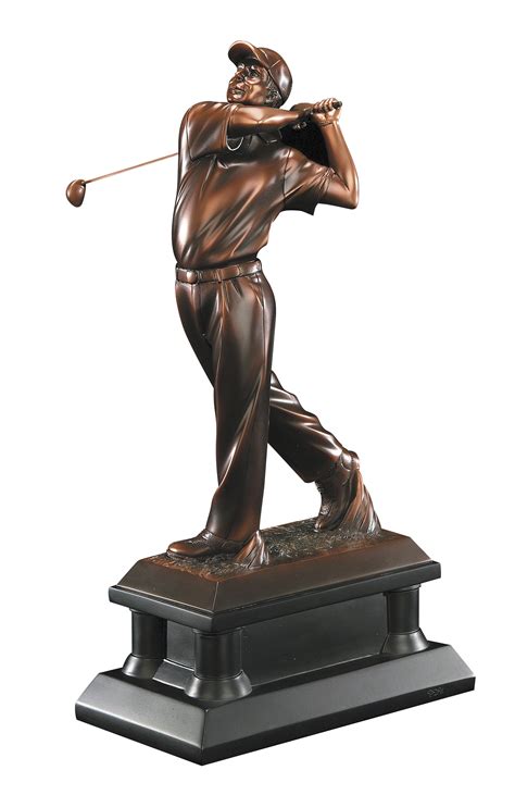 Resin Male Golf Trophy Best Trophies And Awards