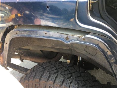 Rear Fender Trimming Gone Wrong Jeep Cherokee Forum