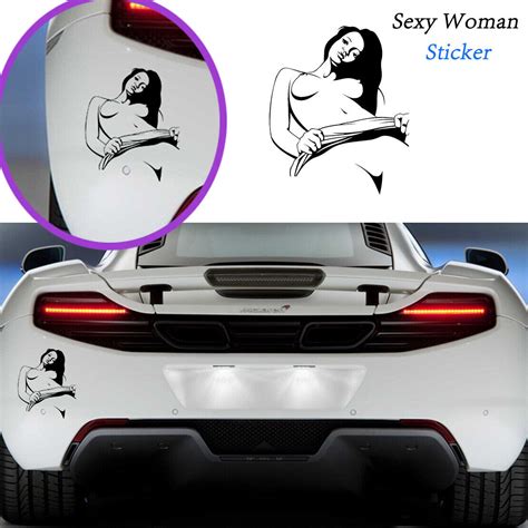 Sexy Woman Sticker Decal Allure Naked Girl Strippers Car Decal Sticker