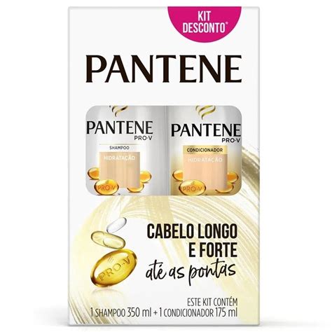 Kit Pantene Pro V Hidratacao Multi Vitaminas Shampoo 350ml