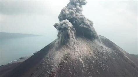 Letusan Gunung Anak Krakatau Meningkat Hingga 7 Kali News