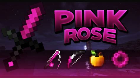 Pink Rose Pack 16x Pvp Texture Pack Minecraft Pe 10x 016x