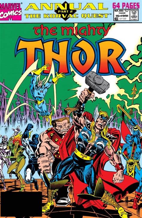 Thor Annual Vol 1 16 Marvel Database Fandom