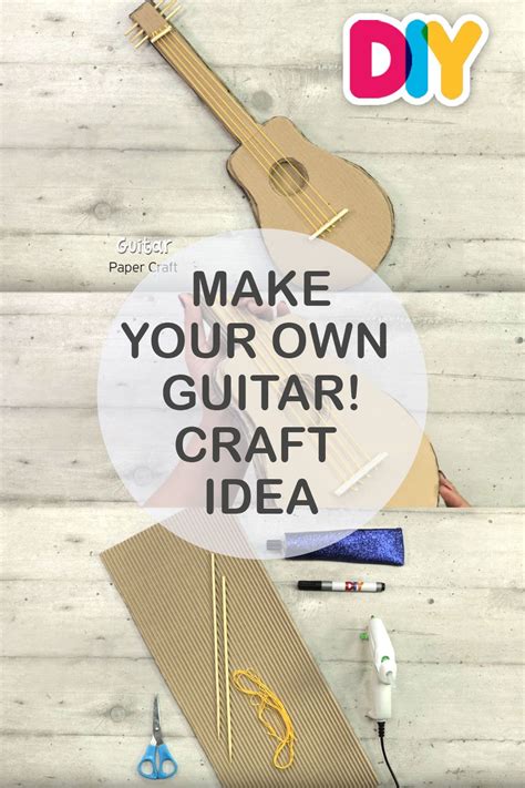Guitar MUSIC INSTRUMENT Paper Craft IDEA | Fast-n-Easy | DIY Arts