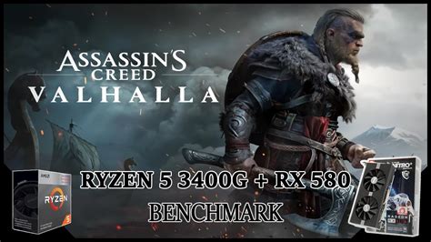 Assassin S Creed Valhalla Ryzen G Rx Gb Benchmark Youtube