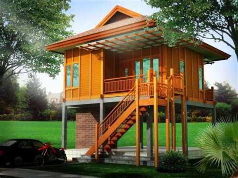 Contoh tampak depan desain rumah minimalis 1 lantai modern. Gambar Desain Rumah Panggung Sederhana - Gambar Desain ...